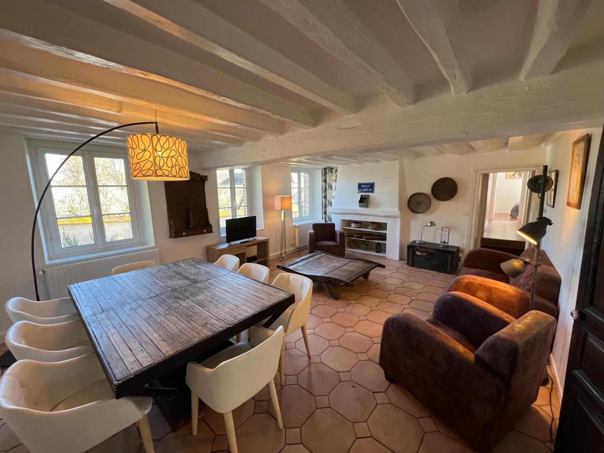 Le Moulin De Corneil Bed & Breakfast Mezilles ภายนอก รูปภาพ